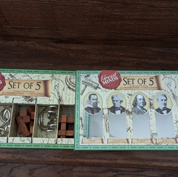 GREAT Minds 5 Classic Puzzles Set, Toy, Gift, STEM - Picture 6 of 6